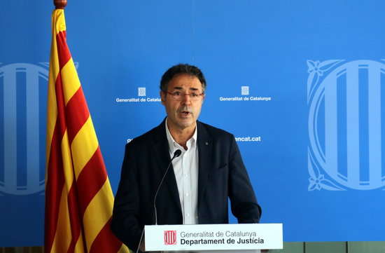 Catalan secretary for penal measures Amand Calderó on July 2, 2020 (by Pol Solà)